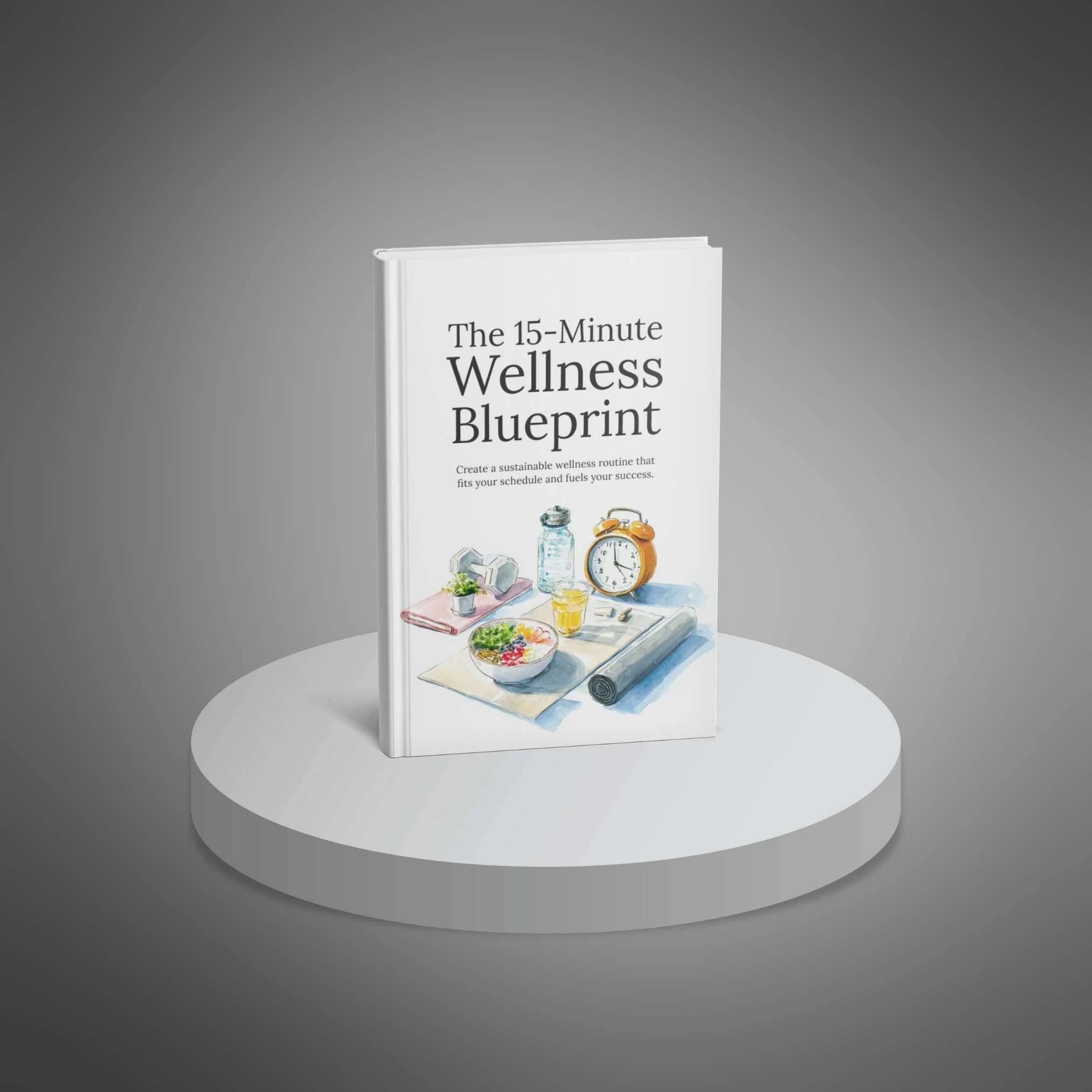 Cover of The 15-Minute Wellness Blueprint